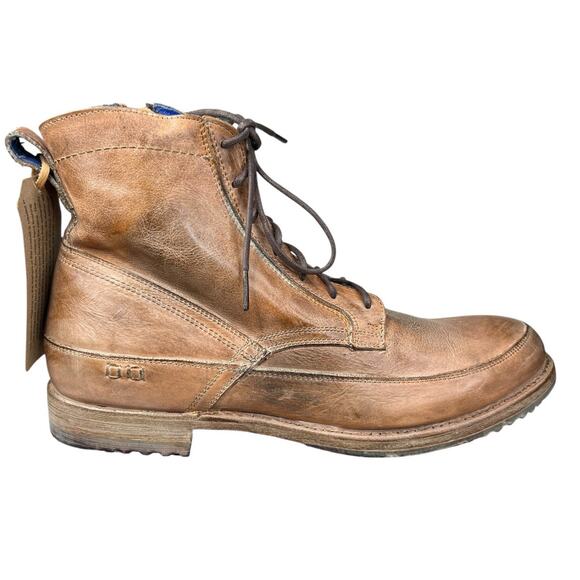 NWT Bed Stu Men’s Spiker Tan Lace Up Chukka Boot Size US 9.5 - Picture 1 of 10